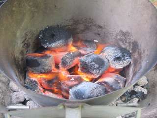 How to make coconut shell charcoal