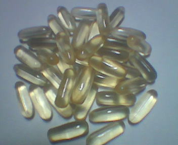 Virgin coconut oil in tablet form