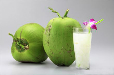 Coconut water can improve the diet