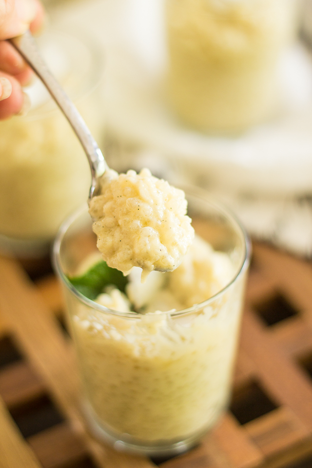 FRESH COCONUT TAPIOCA PUDDING