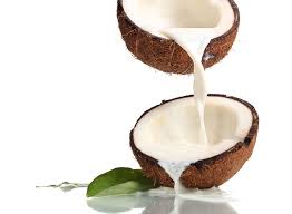 The wonders of coconut milk gives skin